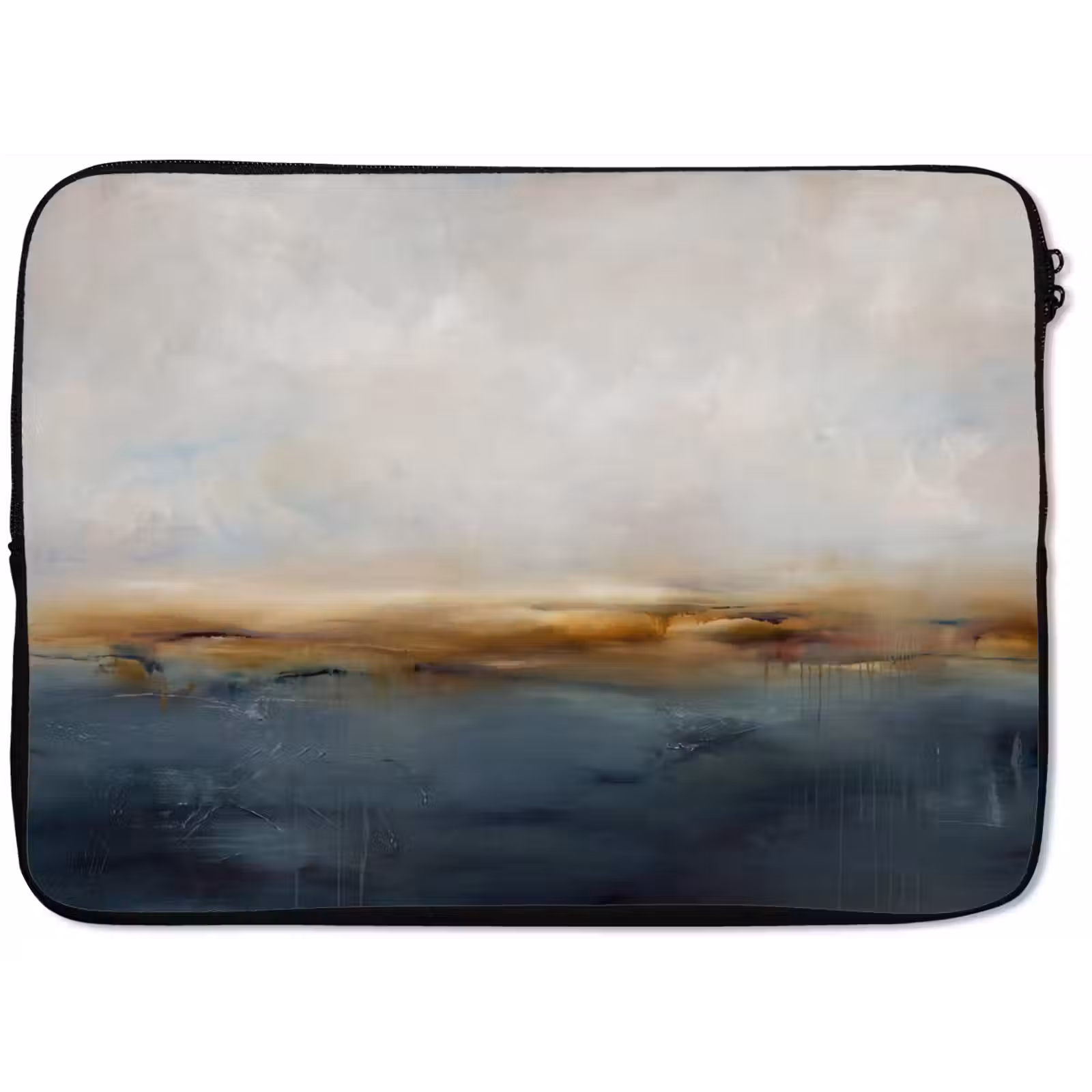 Laptophoes - Abstract - Horizon - Water - Modern - Beige — 1