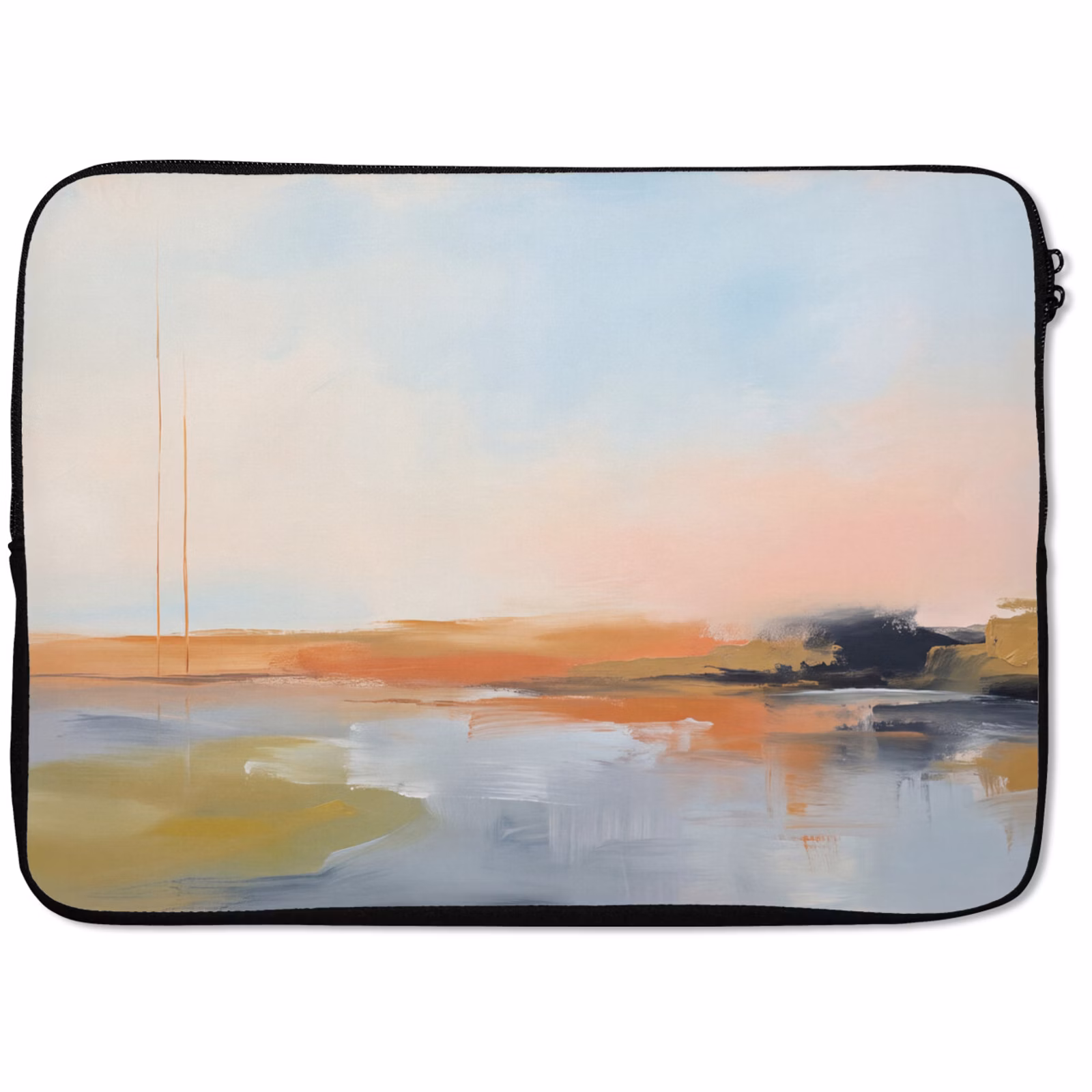 Laptophoes - Abstract - Landschap - Horizon - Modern - Kleurrijk — 1