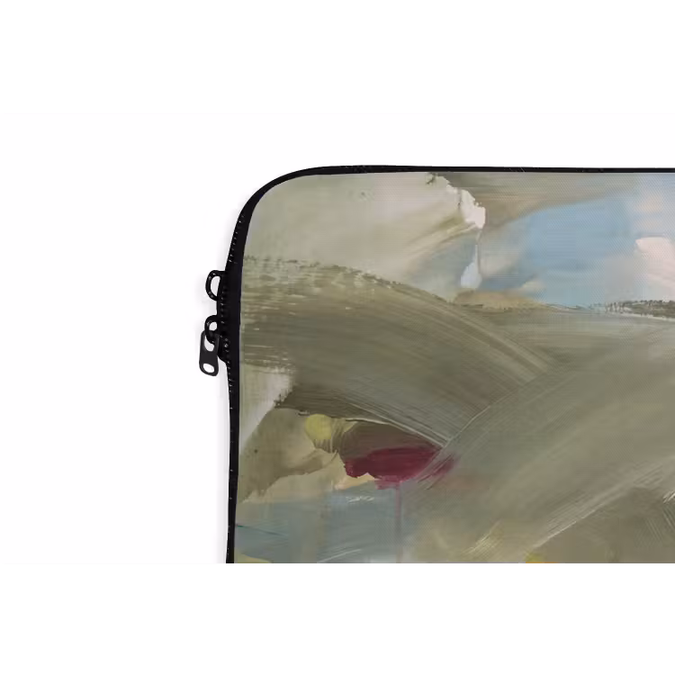 Laptophoes - Abstract - Borstelstreken - Kunst - Modern - Pastel — 6