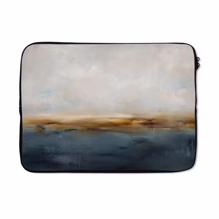 Laptophoes - Abstract - Horizon - Water - Modern - Beige — 5