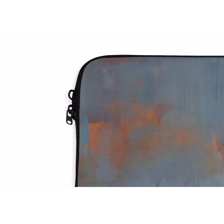 Laptophoes - Abstract - Kleuren - Modern - Oranje - Grijs — 6