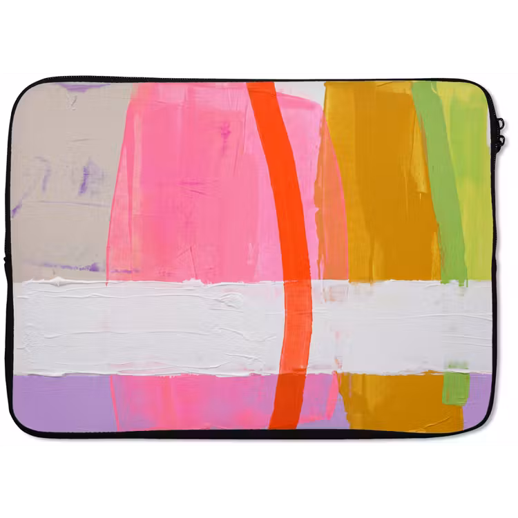 Laptophoes - Abstract - Kleurrijk - Vormen - Modern - Kunst — 1