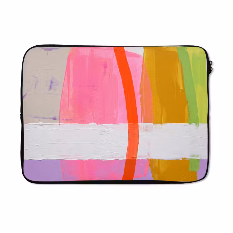 Laptophoes - Abstract - Kleurrijk - Vormen - Modern - Kunst — 5