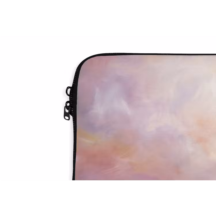 Laptophoes - Abstract - Landschap - Modern - Paars - Oranje — 6