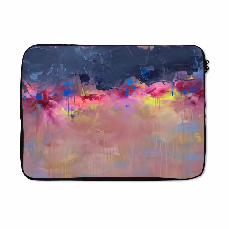 Laptophoes - Abstract - Textuur - Kleuren - Modern - Roze — 5