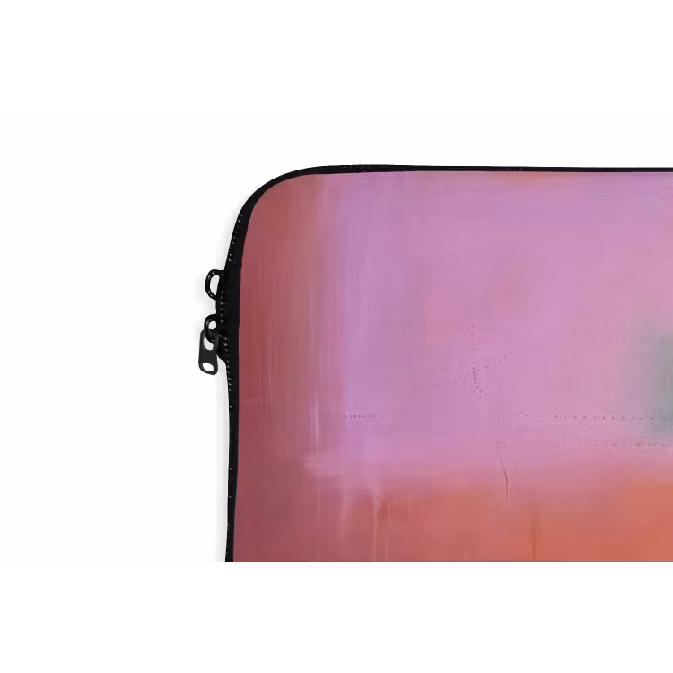 Laptophoes - Abstract - Vlakken - Kunst - Modern - Oranje — 6