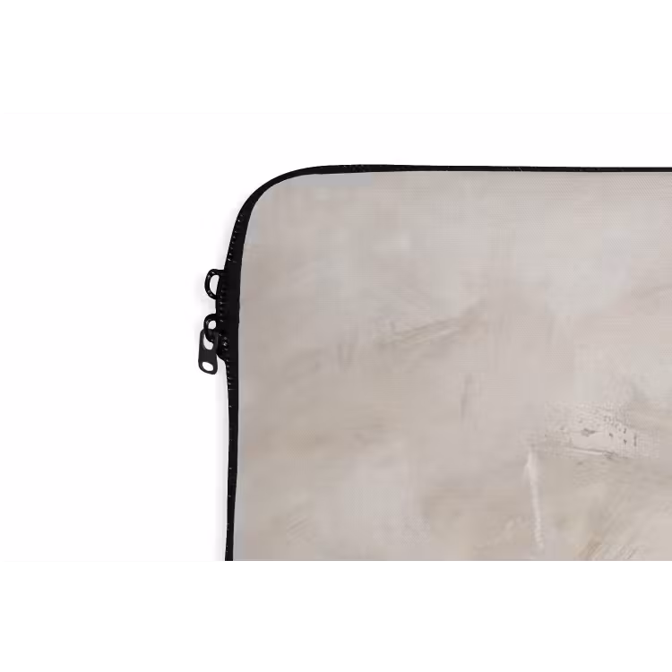 Laptophoes - Abstrakt - Landschap - Modern - Beige - Kunst — 6