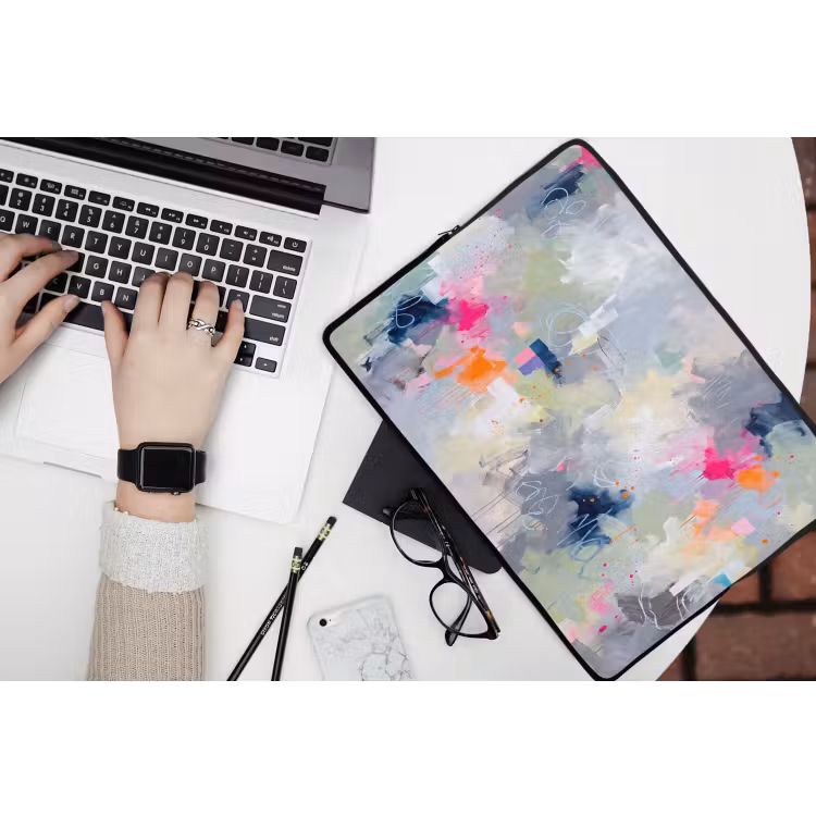Laptophoes - Abstract - Kleurrijk - Modern - Kunst — 3