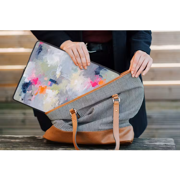 Laptophoes - Abstract - Kleurrijk - Modern - Kunst — 4