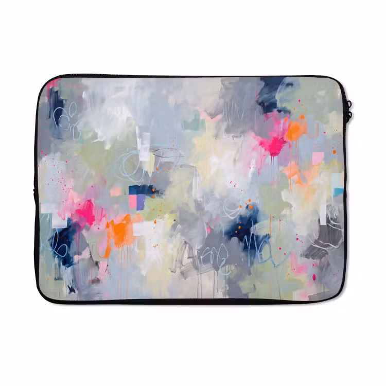 Laptophoes - Abstract - Kleurrijk - Modern - Kunst — 5