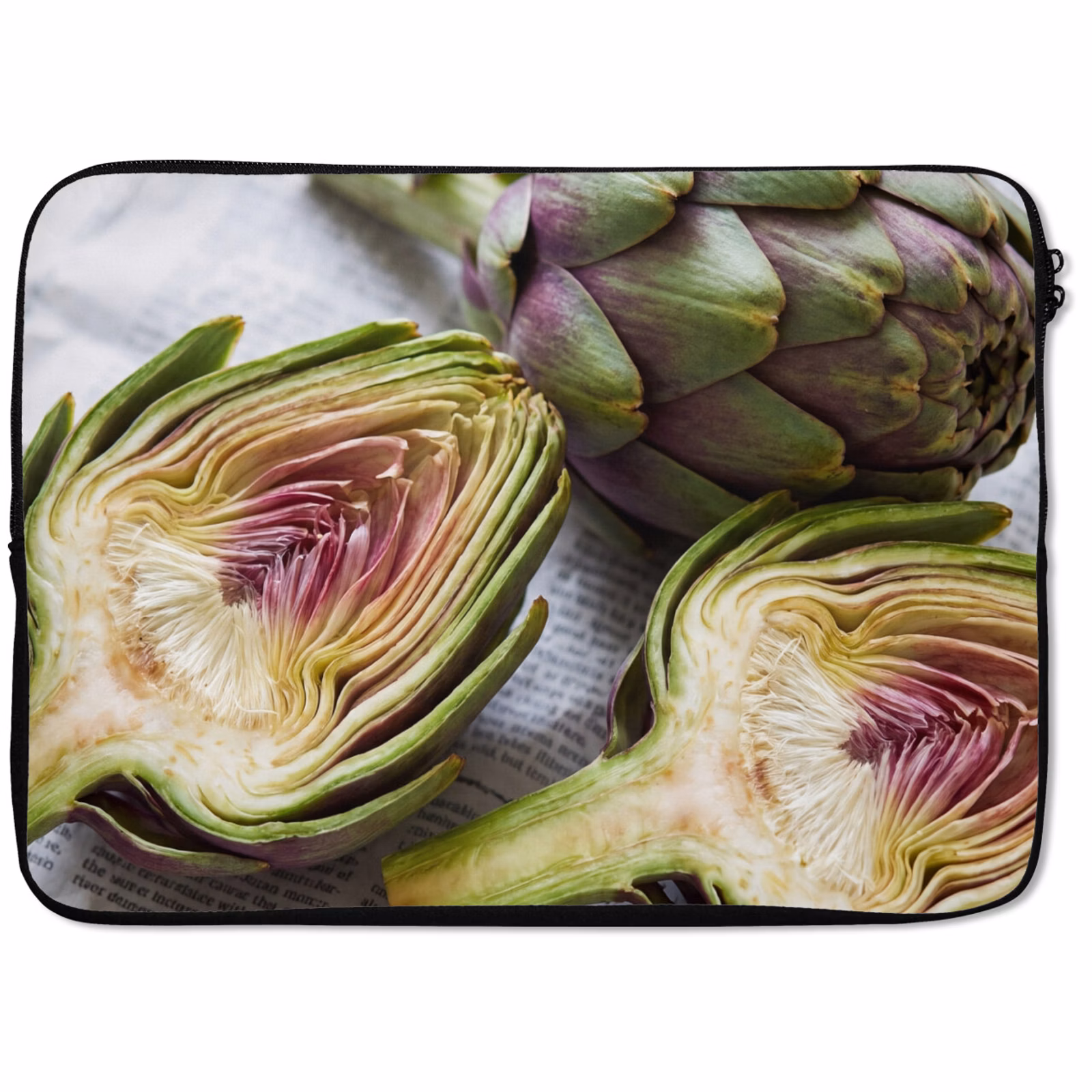 Laptophoes - Artisjok - Doorgesneden - Eten — 1