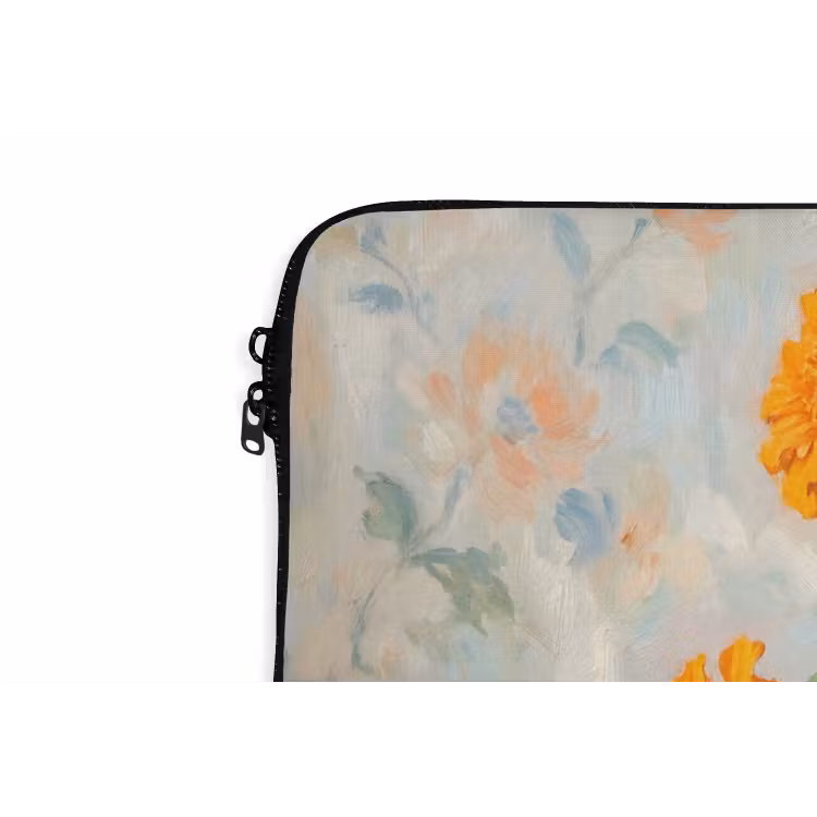 Laptophoes - Eten - Oranje - Kunst — 6