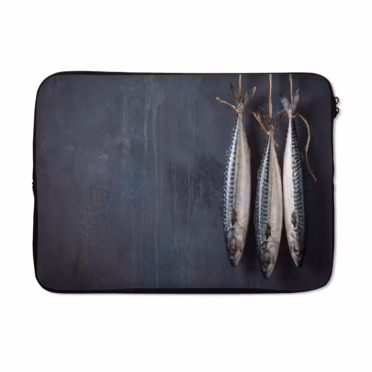 Laptophoes - Drie vissen - Touw — 5