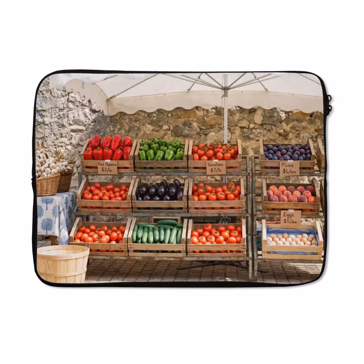 Laptophoes - Eten - Markt - Vers — 5