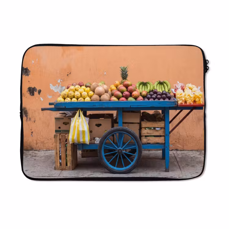 Laptophoes - Fruit - Kar - Straat — 5