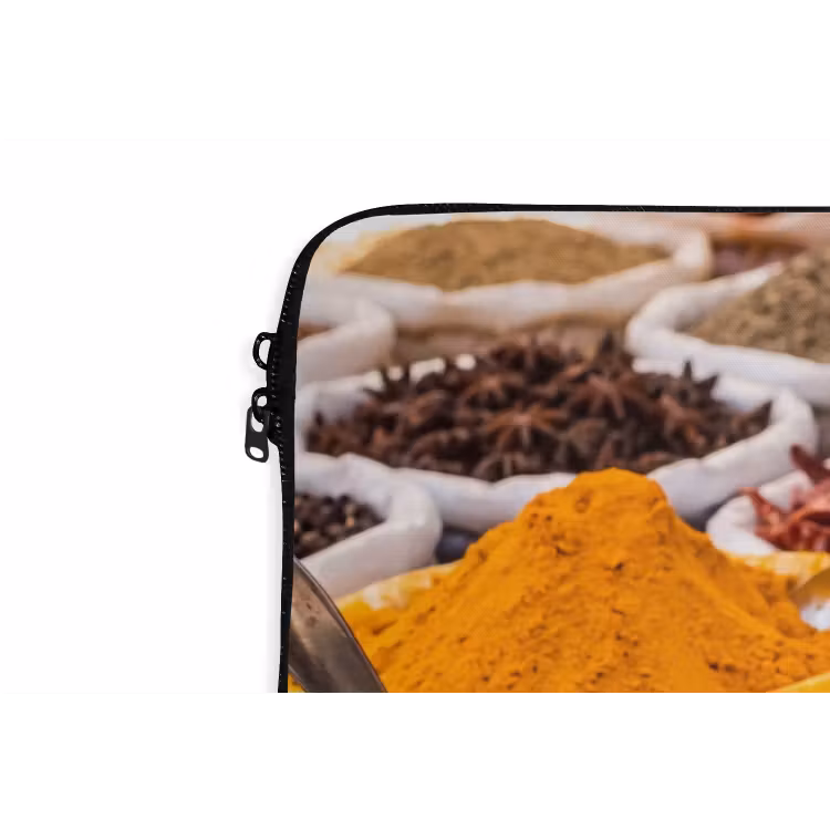 Laptophoes - Kruiden - Markt - Eten — 6