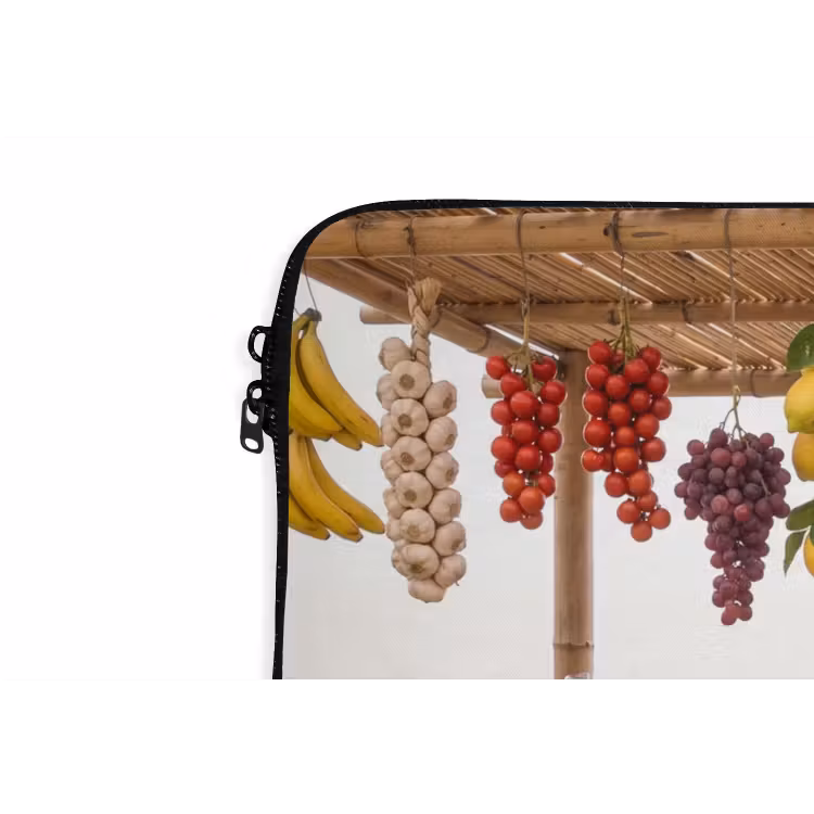 Laptophoes - Marktkraam - Fruit - Vers — 6