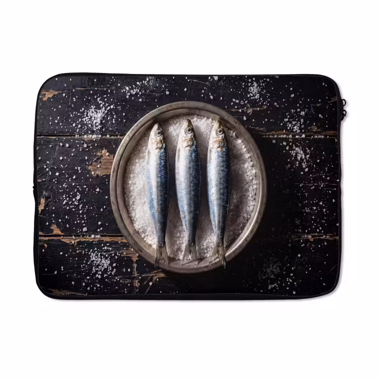 Laptophoes - Vis - Zout - Eten — 5