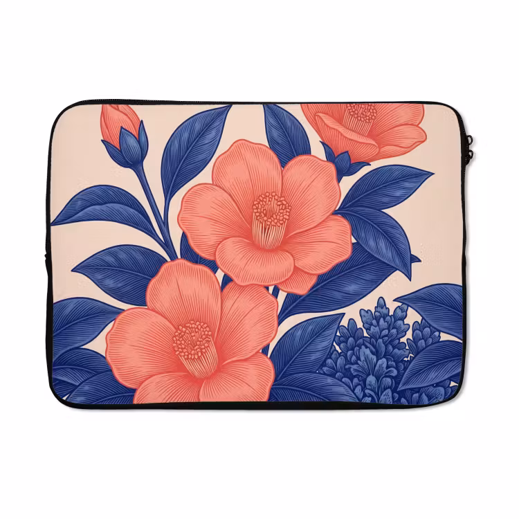 Laptophoes - Bloemen - Bladeren - Botanisch — 5