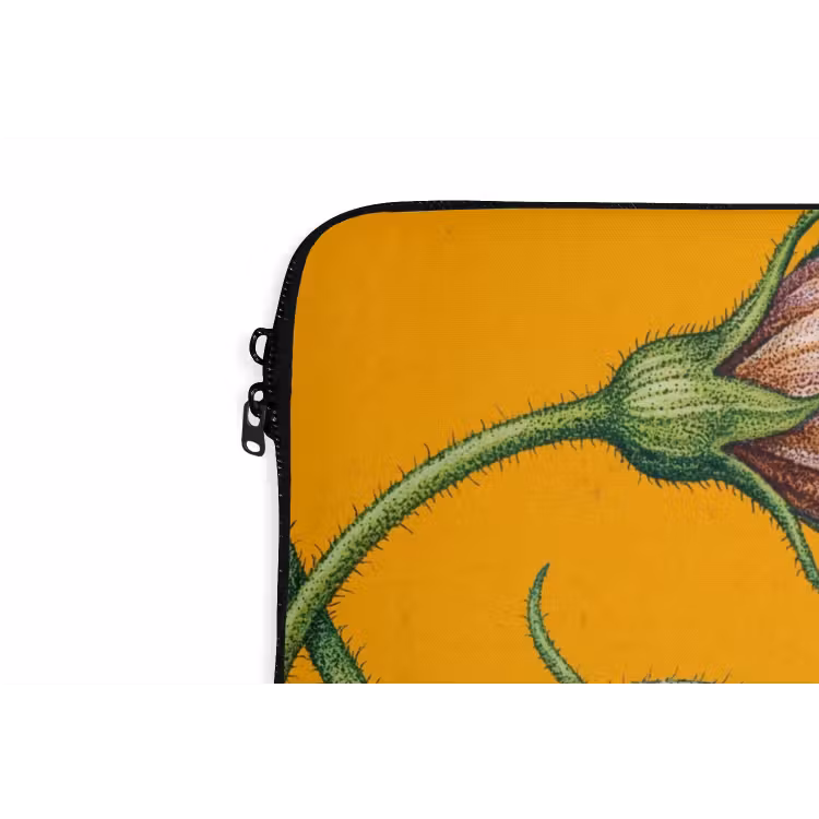 Laptophoes - Bloemen - Botanisch - Geel — 6