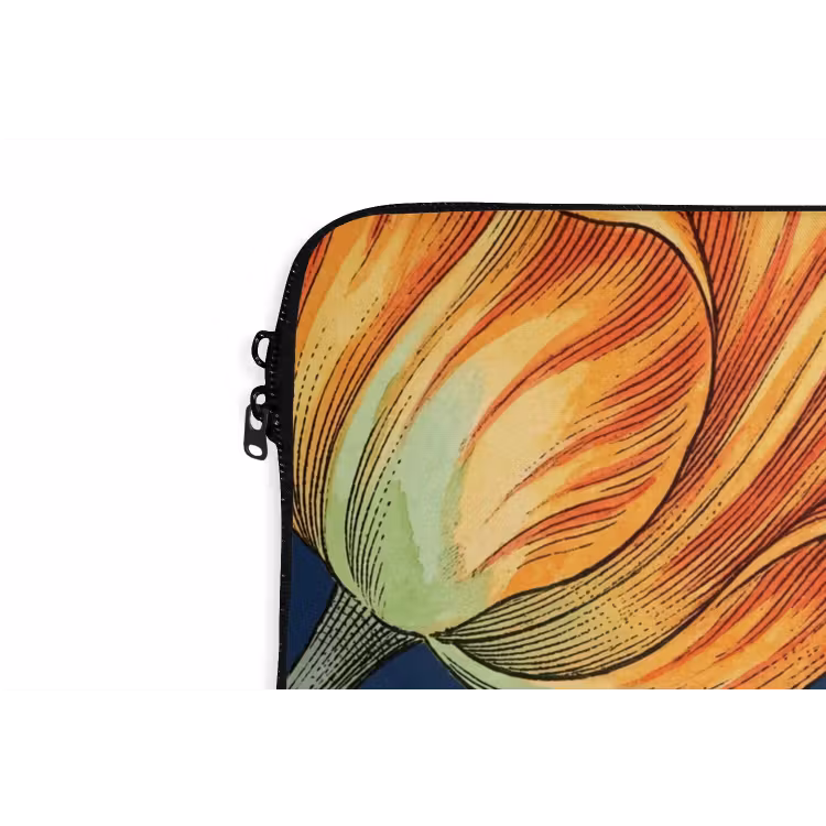 Laptophoes - Bloemen - Botanisch - Patroon — 6
