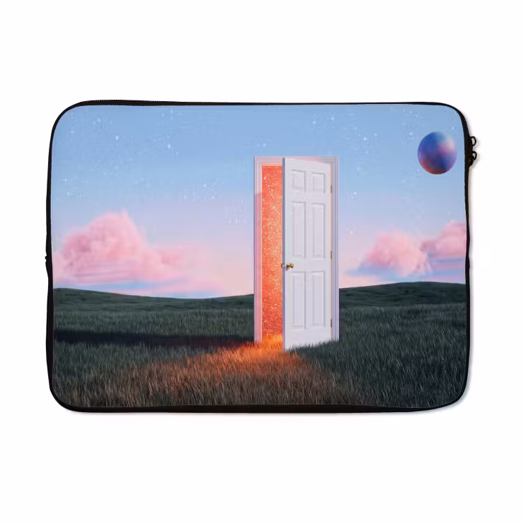 Laptophoes - Deur - Fantasie - Ruimte — 5