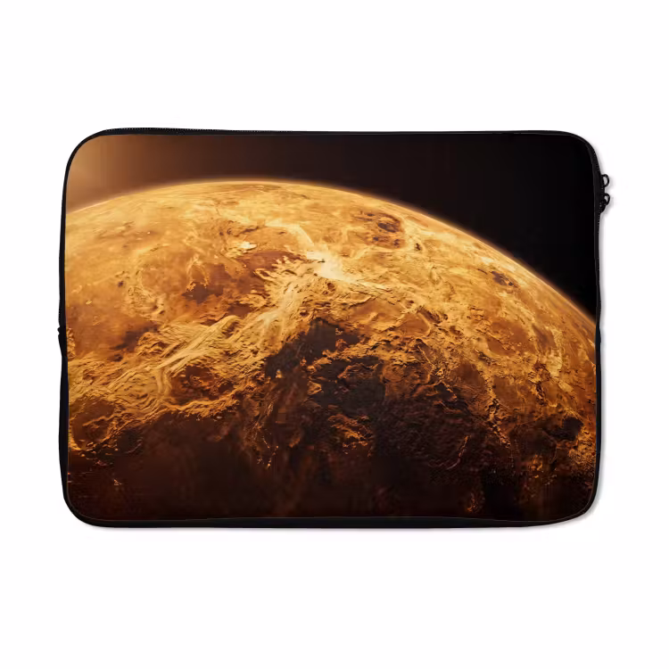 Laptophoes - Planeet - Ruimte - Oranje — 5