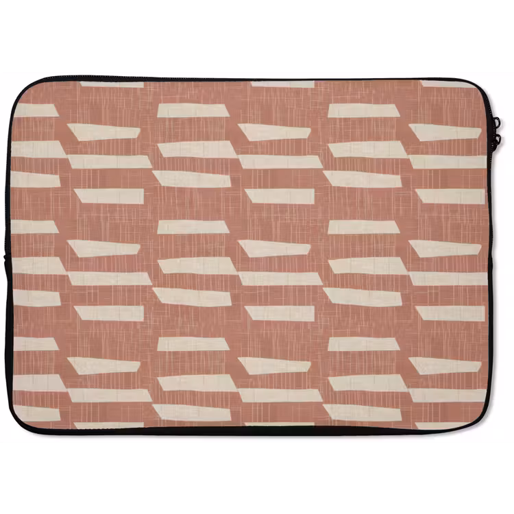 Laptophoes - Terracotta - Abstract - Textuur - Patroon — 1