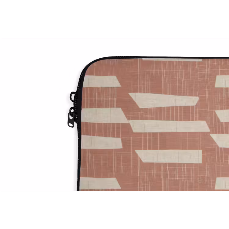 Laptophoes - Terracotta - Abstract - Textuur - Patroon — 6