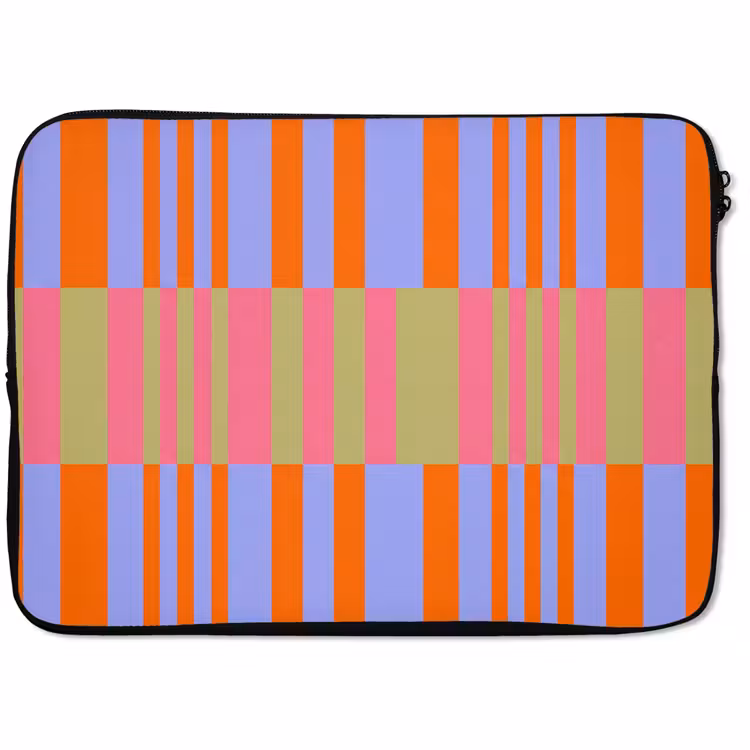 Laptophoes - Abstract - Patroon - Geometrisch - Kleurrijk - Modern — 1