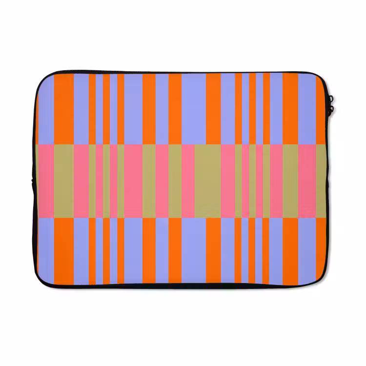 Laptophoes - Abstract - Patroon - Geometrisch - Kleurrijk - Modern — 5