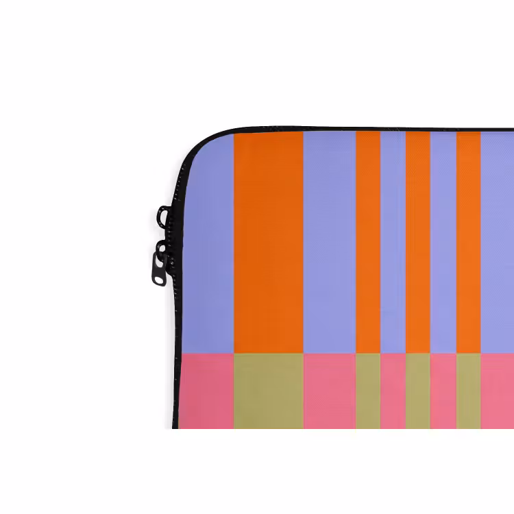 Laptophoes - Abstract - Patroon - Geometrisch - Kleurrijk - Modern — 6