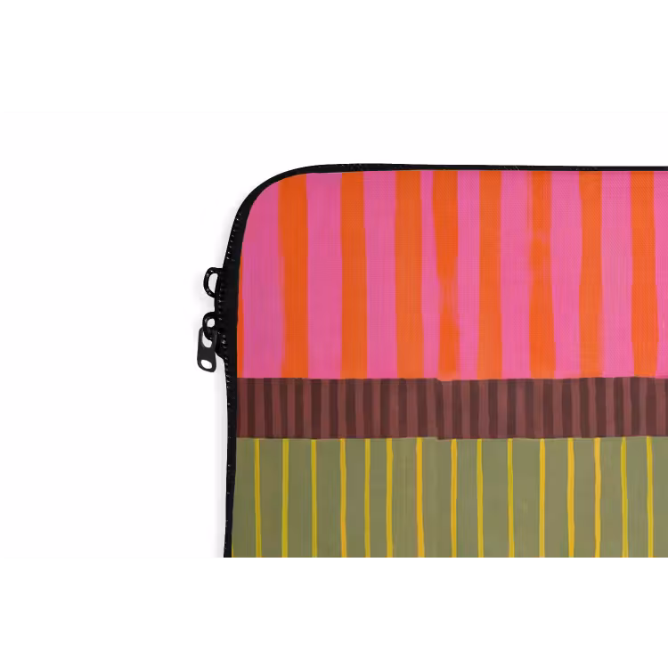 Laptophoes - Abstract - Strepen - Modern - Kleurrijk - Kunst — 6