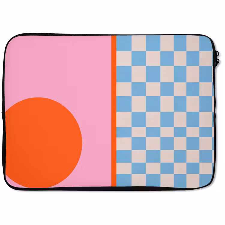 Laptophoes - Abstract - Vormen - Geometrisch - Modern - Kleurrijk — 1