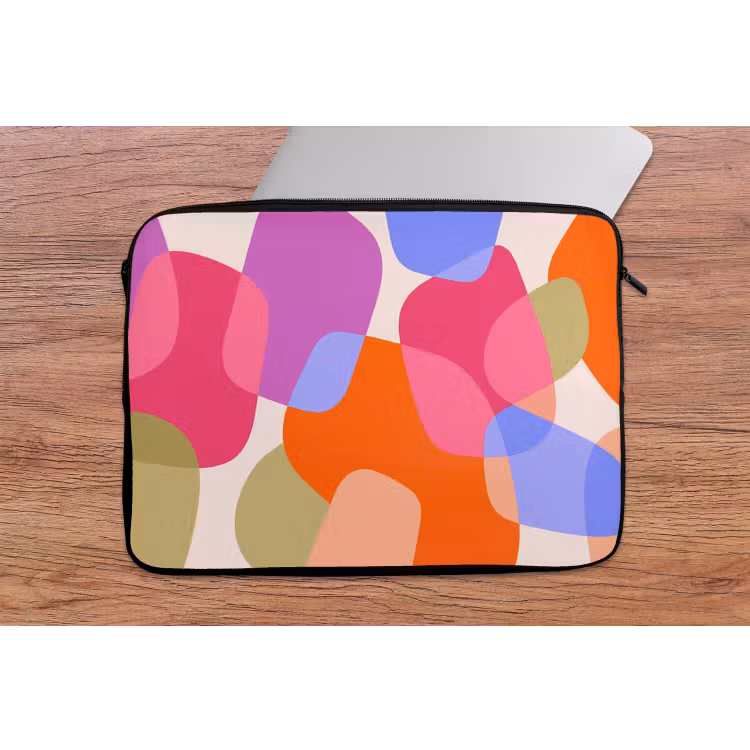 Laptophoes - Abstract - Vormen - Modern - Kleurrijk — 2
