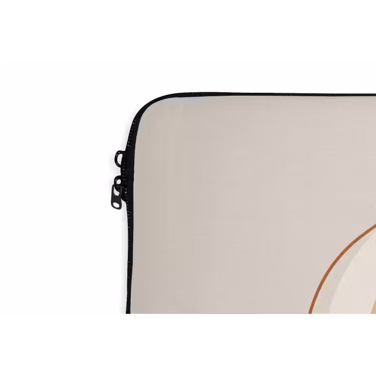 Laptophoes - Abstract - Organisch - Modern - Beige - Kunst — 6