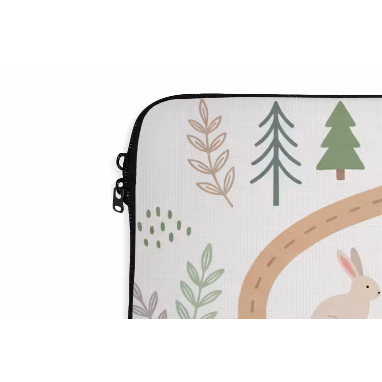 Laptophoes - Dieren - Bos - Illustratie — 6
