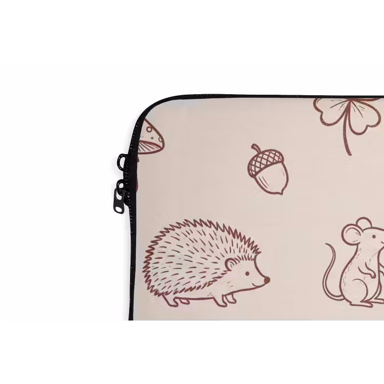 Laptophoes - Dieren - Bos - Natuur - Schets - Patroon — 6