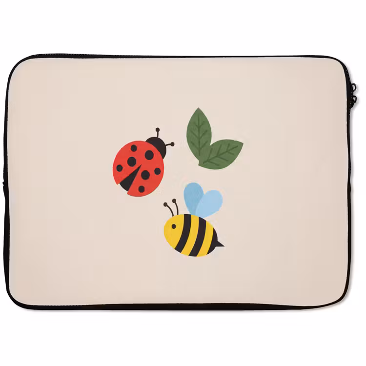 Laptophoes - Insect - Blad - Natuur - Speels - Illustratie — 1