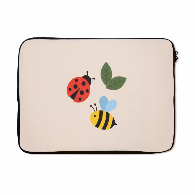 Laptophoes - Insect - Blad - Natuur - Speels - Illustratie — 5