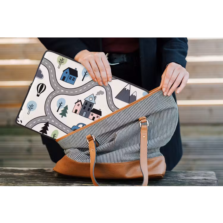 Laptophoes - Kaart - Stad - Kindvriendelijk — 4