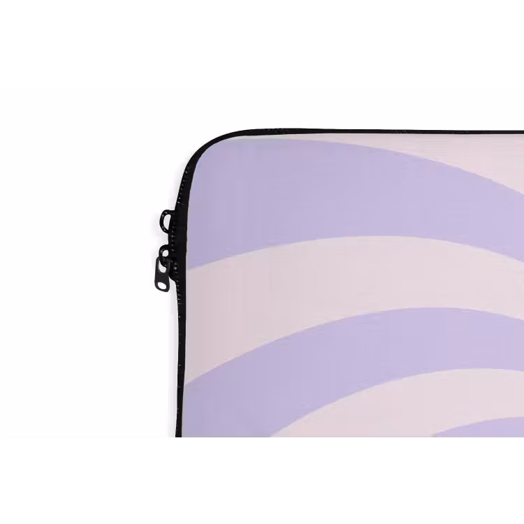 Laptophoes - Patroon - Spiraal - Abstract - Modern - Paars-Roze — 6