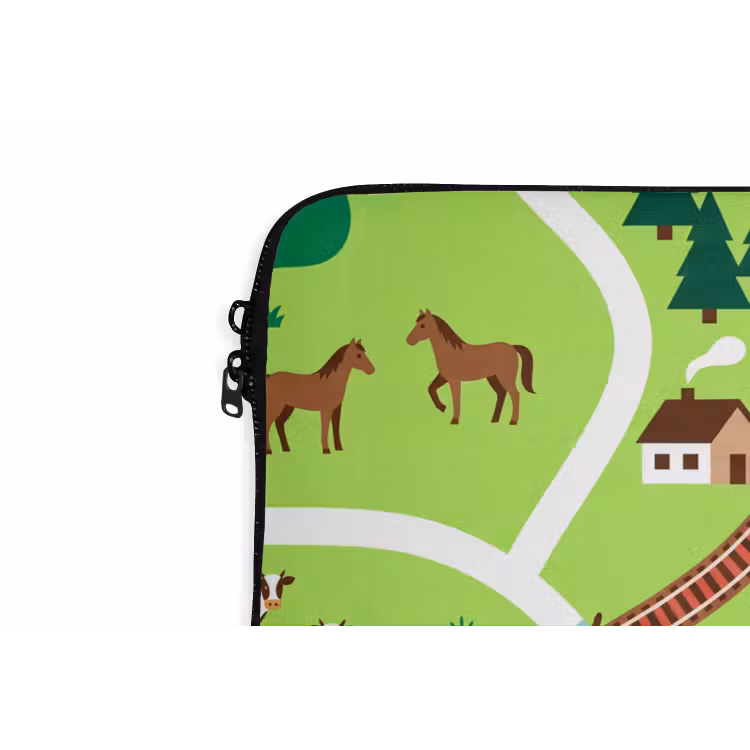 Laptophoes - Platteland - Dieren - Illustratie — 6