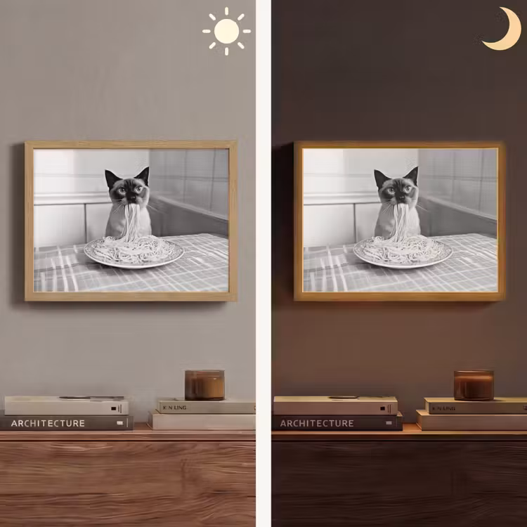 Lightbox - Wandlamp - Kat - Siamees - Zwart Wit - Schattig - Dieren — 6