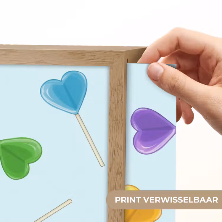 Lightbox - Wandlamp - Lolly - Regenboog - Snoep — 5