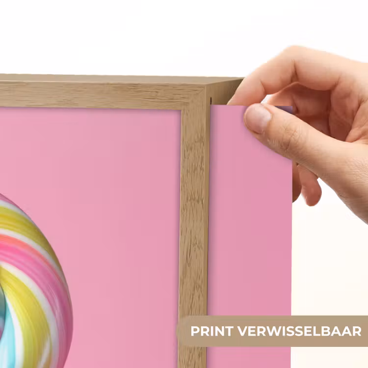 Lightbox - Wandlamp - Lolly - Roze - Snoep - Zoet — 5