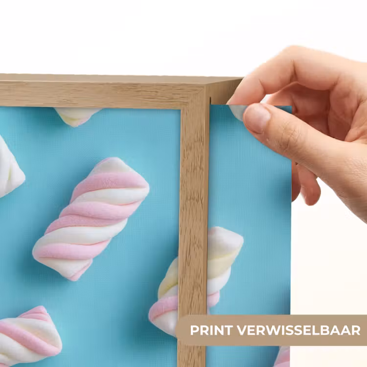 Lightbox - Wandlamp - Spekjes - Pastel - Snoep - Blauw — 5