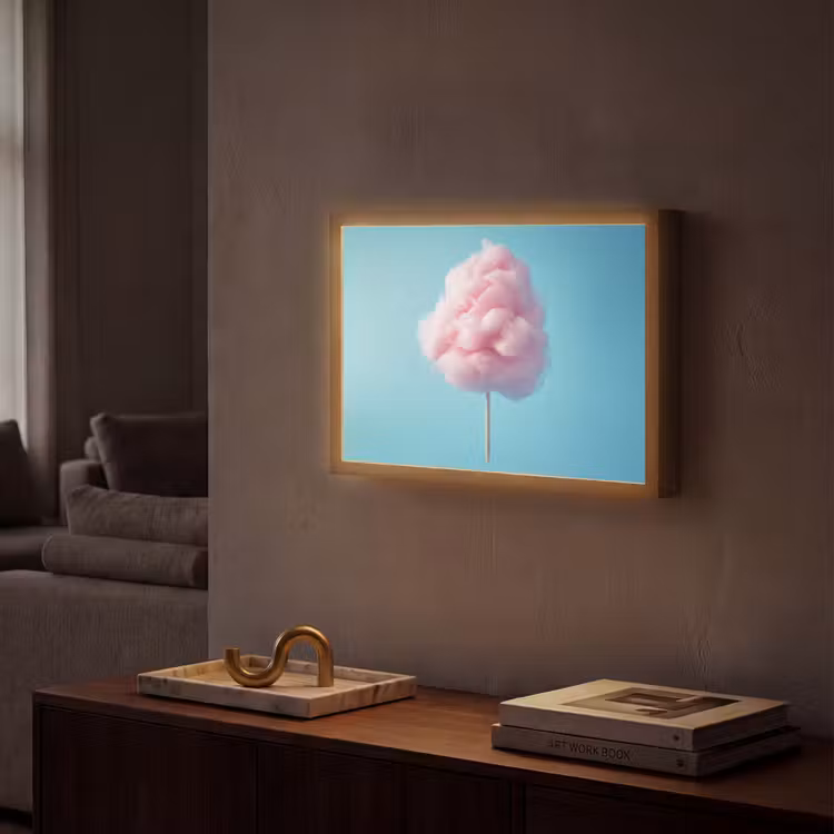 Lightbox - Wandlamp - Suikerspin - Zoet - Snoep — 2
