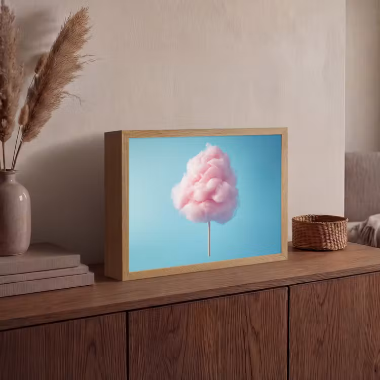 Lightbox - Wandlamp - Suikerspin - Zoet - Snoep — 4