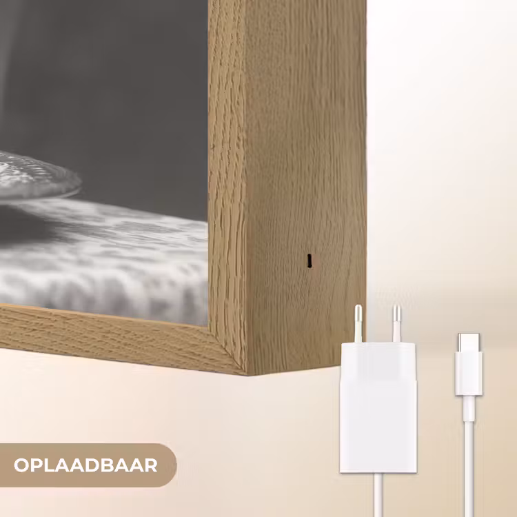 Lightbox - Wandlamp - Wasbeer - Cute - Pasta - Tafelkleed - Zwart - Wit — 7